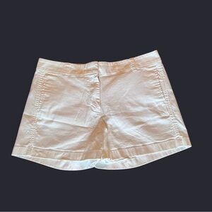J.Crew Women’s Cotton Classic Chino white shorts